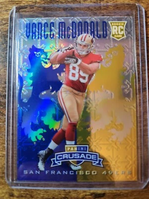 2013 Panini Rookies & Stars Vance McDonald Crusade RC #39 San Francisco 49ers - Image 1 of 2