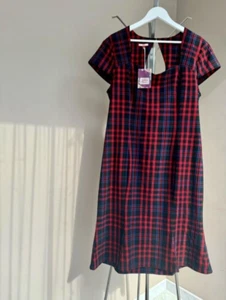 Vestido a cuadros Joe Browns talla 18 nuevo con etiquetas - Imagen 1 de 6