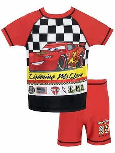 Disney Cars Swim Set Kids Boys 18 24 Months 2-7 Years Swimming Costume Swimwear - Picture 1 of 5