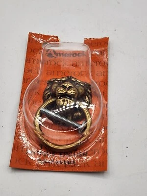 Tirador de cajón de león Amerock antiguo inglés 888 moldura de muebles Foto 1 de 2