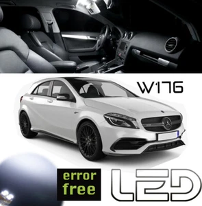 Per Mercedes Classe A W176 Kit 16 Lampadine LED Bianco Luce Interna Cofano Porta - Bild 1 von 6