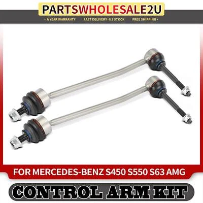 2pcs Front Left & Right Sway Bar Link for Mercedes-Benz S450 S550 S560 S63 AMG - Image 1 of 4