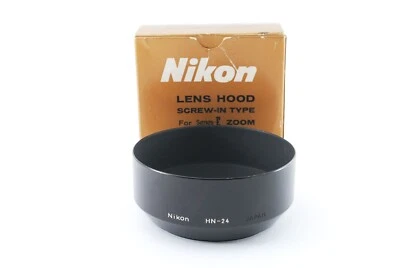 🚀🎁《EXCELENTE COMO NUEVO》Parasol Nikon HN-24 para 100-300 mm AF 70-210 mm Serie E JAPÓN✈✈✈✈✈ Foto 1 de 4