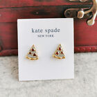 Kate Spade Stud Earrings - Pizza My Heart Gold Multicolor