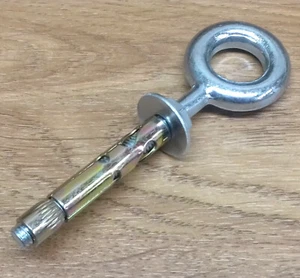 Expanding Eyebolt 1A Shield Anchor Bolt M6 For Dropwire Clamp 10a with 12mm Eye - Picture 1 of 1