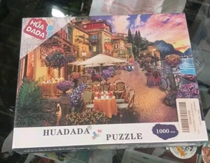 Hua Dada 1000Pcs Jigsaw Puzzle-Small Town-Educational Ages 8+ - Picture 1 of 2
