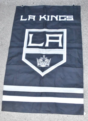 Los Angeles Kings 28x44 Inch Vertical Banner Flag Double Sided - Image 1 of 4