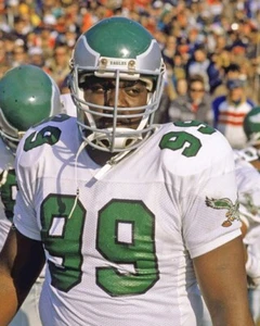 Philadelphia Eagles JEROME BROWN Glossy 8x10 Photo Football Print Poster HOF 06 - Picture 1 of 1