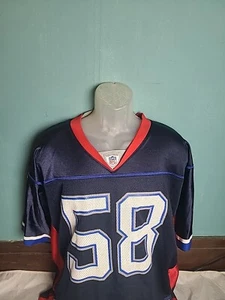 Reebok Onfield Buffalo Bills Aaron Maybin #58 Jersey Men's Size Large L Nylon - Picture 1 of 10