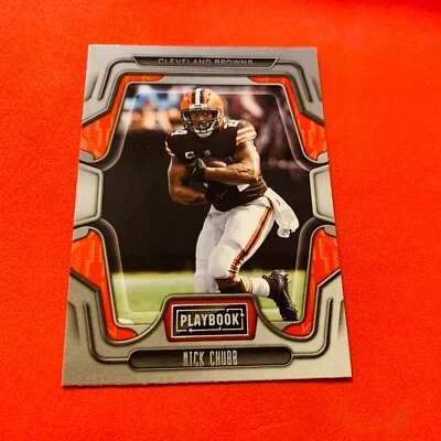 Nick Chubb Cleveland Browns 2022 Playbook Base Card 8 - Image 1 of 2