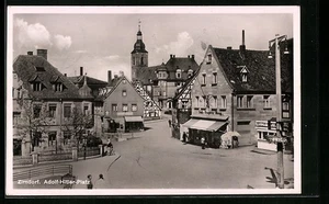 Zirndorf, Platz, Kirche, Ansichtskarte 1940 - Picture 1 of 2