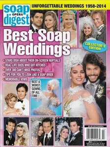 Soap Opera Digest 2014 Best Soap Weddings Collector’s Edition 300+ Photos Tips - Picture 1 of 2