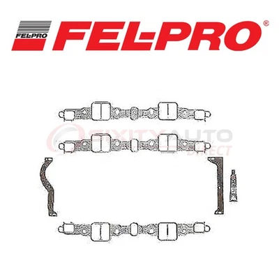Fel Pro Intake Manifold Gasket Set for 1971-1974 Dodge B100 Van 5.2L 5.9L V8 af Foto 1 de 4