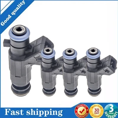 Inyectores de combustible 4 piezas para Ford Courier 1,6 L L4 2002-2012 KA 1,6 L 2002-2008 FJ1532 Foto 1 de 4