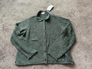 Poetry Damen Forest hellbraun Bio-Baumwolle Knopfleiste Strickjacke Größe 8 - Bild 1 von 7