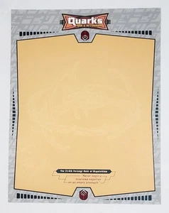 Extreme Rare Item Star Trek The Experience Quark's Restaurant Stationery - Picture 1 of 6