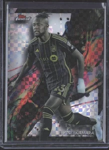 Kei Kamara 2024 Topps Finest MLS Checkerboard Refractor #84 Common - Picture 1 of 2