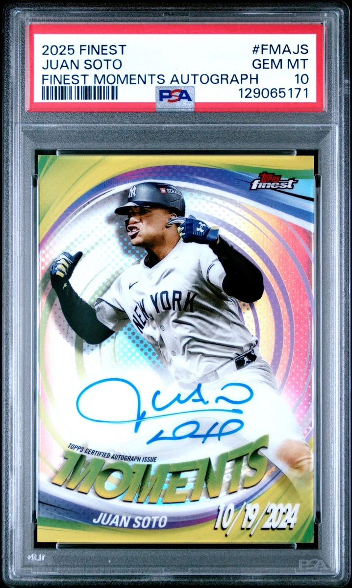 Juan Soto 10 Graded Baseball Sports Trading Cards & Accessories