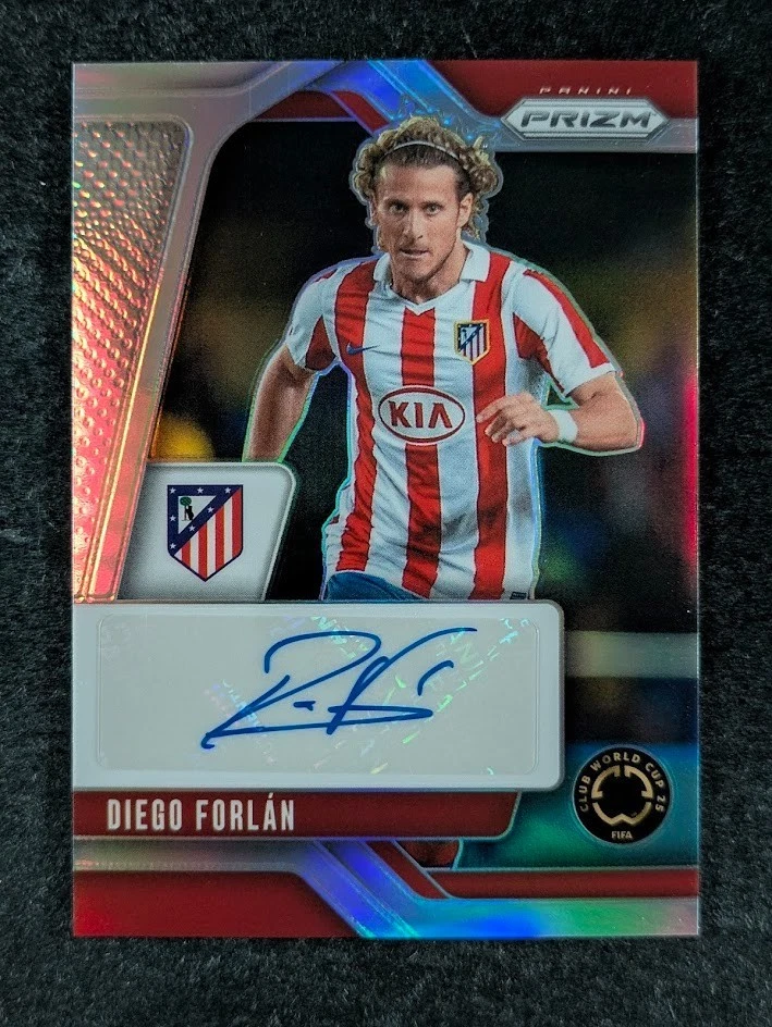 Diego Forlan Autographed Soccer Trading Cards & Accessories for