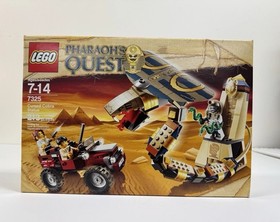 LEGO Pharaoh's Quest: Cursed Cobra Statue (7325) new factory sealed
