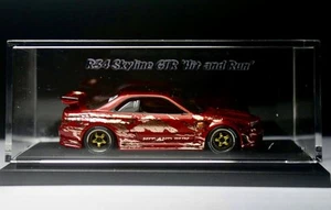 Hot Wheels Nissan GT-R R34 Skyline Candy Red CUSTOM MADE - Picture 1 of 10