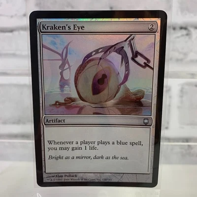 2004 Magic The Gathering: Fifth Dawn Kraken's Eye Foil 126/165 - Image 1 of 2