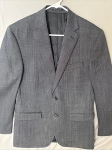 Abrigo deportivo Calvin Klein para hombre Blazer Traje Chaqueta Talla 38R 100 % Lana 2 Botones Gris - Imagen 1 de 11