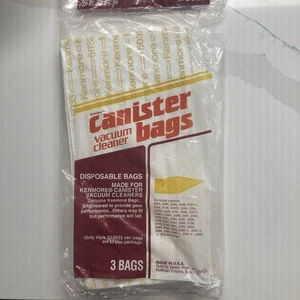Kenmore Canister Vacuum Cleaner 3 Bags Style 20-5033 NEW/SEALED MADE IS USA - Picture 1 of 4