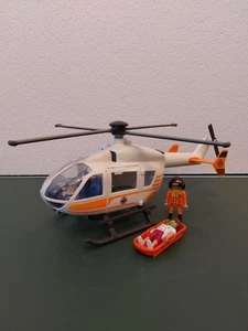 Playmobil 70048 Rettungshelikopter Hubschrauber City Life Krankenhaus Sanitäter - Bild 1 von 5