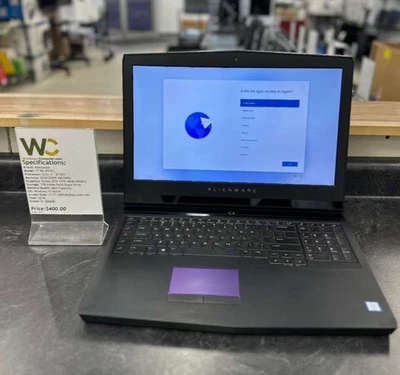 Alienware 17 R5 (P31E) Core i7 8ª Gen, 32GB DDR4, Nvidia GTX 1070, SSD 1TB 2018 Foto 1 de 4