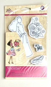 Prima Julie Nutting PHOEBE Muñeca Estampillas Adherentes Tarjetas Planificador Etiquetas 913052 - Imagen 1 de 5
