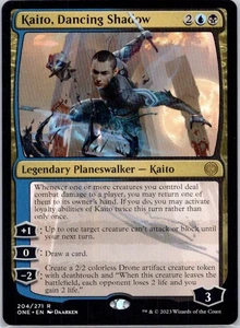 Kaito, Dancing Shadow R Phyrexia: All Will Be One 204 NM - Bild 1 von 2