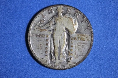 Estate Find 1930 - Standing Liberty Quarter #K57438 - Image 1 of 2