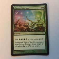 FOIL Channel The Sun Fifth Dawn MTG Uncommon NM