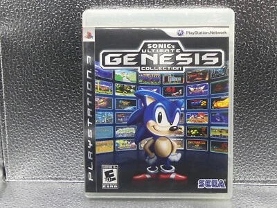 PlayStation 3 PS3 Sonic's Ultimate Genesis Collection Tested Working Manual E10+ - Image 1 of 4