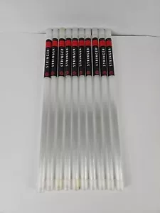 Stringa vetro Bullseye LOTTO DI 10x - 18" tubi - trasparente 001101-0107 - Foto 1 di 6