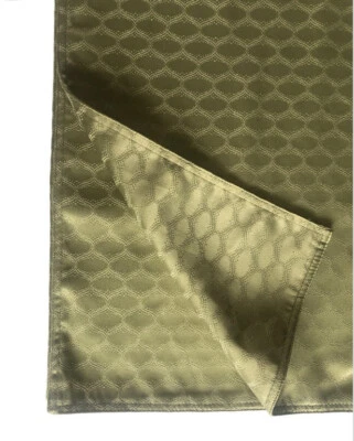 Lenox Table Runner Holiday Decorative Ogee Green 14x70 Christmas New Years - Image 1 of 4