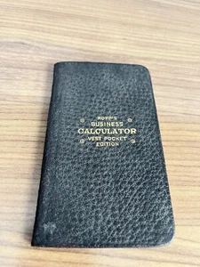 Antique 1895 Ropp's Business Calculator Vest Pocket Edition - Picture 1 of 5