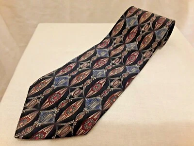 Corbata Hombre Museo Metropolitano de Arte, Negra con Patrón, 100% Seda Foto 1 de 4