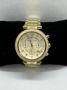 Michael Kors Parker MK5354 Women's Gold Stainless Steel Analog Dial Watch JNA374 - Picture 1 of 11