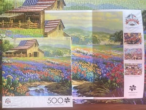 Buffalo Jigsaw Puzzle - GLORY NEVER FADES - 500pc Pre-Owned COMPLETE - Picture 1 of 2
