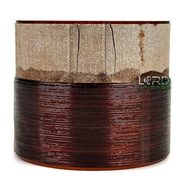 Subwoofer de audio JL de 2,5" 12W6 y 10W6 bobina de voz doble altavoz de 6 ohmios piezas reparación Foto 1 de 4