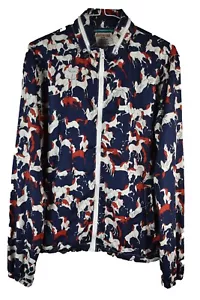 Chaqueta cortavientos Scotch & Soda para hombre con estampado gráfico Softshell talla M caballo - Imagen 1 de 9
