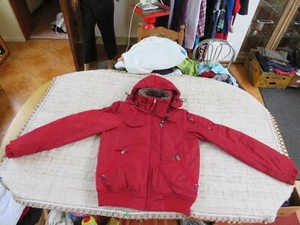 Damen Anorak Jacke Gr. S Marke Tom Tailor ESTABLISHED rot - Bild 1 von 10