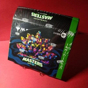 Magic The Gathering Commander Masters Collector Booster Japanese 4Pack BOX #N269 - Picture 1 of 2