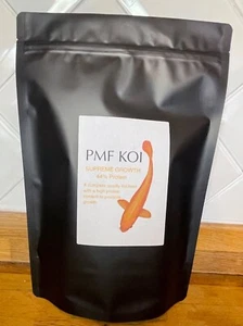 ** PMF KOI** SUPREME GROWTH FOOD FOR KOI & GOLDFISH POND FISH FEED 3mm & 6mm - Picture 1 of 4