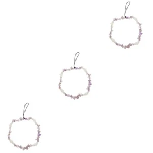 Set of 3 Handy Kabel Dekore Telefonaufhängeseile Aus Kristallstein - Afbeelding 1 van 12