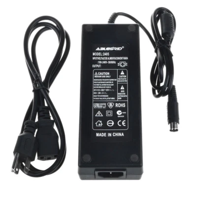 24V 5A AC Adapter Charger Power For Effinet FY2405000 LCD Monitor(4 pin Tip) PSU - Image 1 of 3