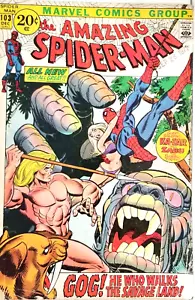 The Amazing Spider-Man #103 Kazar dicembre 1971 in ottime condizioni imbarcato qualche piega - Foto 1 di 5