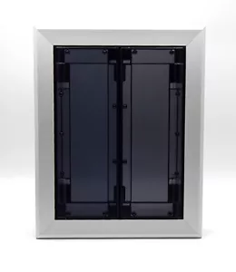 Aluminum Frame Swinging Saloon-Style Dog Door - Picture 1 of 17